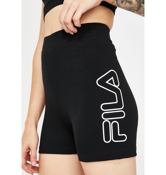 fila biker shorts women's