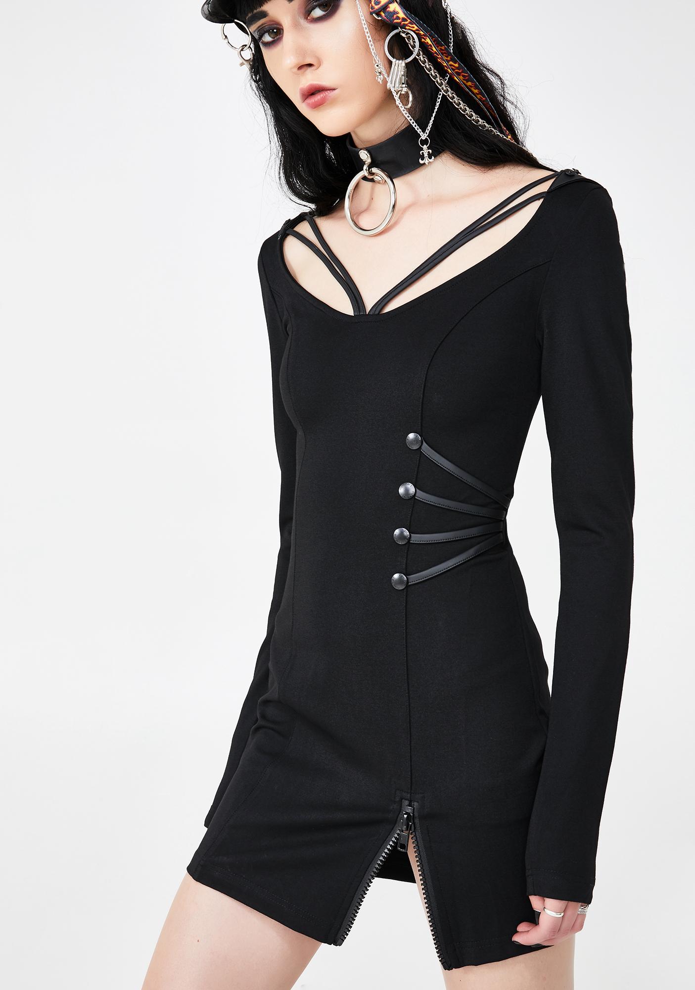 sexy punk dress