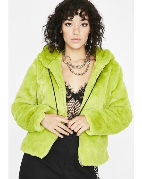 Biohazard Fuzzy Feelings Hooded Jacket