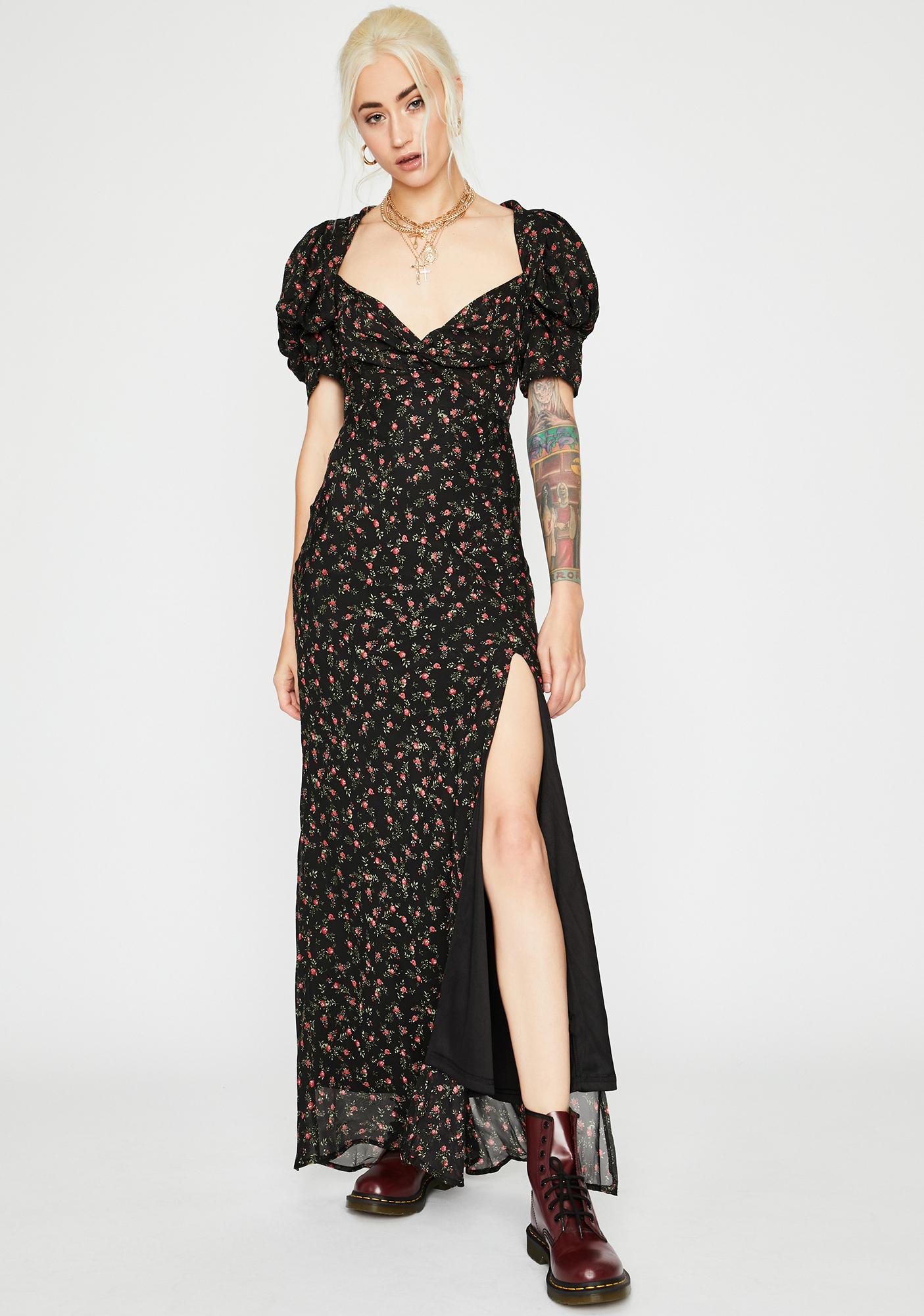 Floral Maxi Dress | Dolls Kill