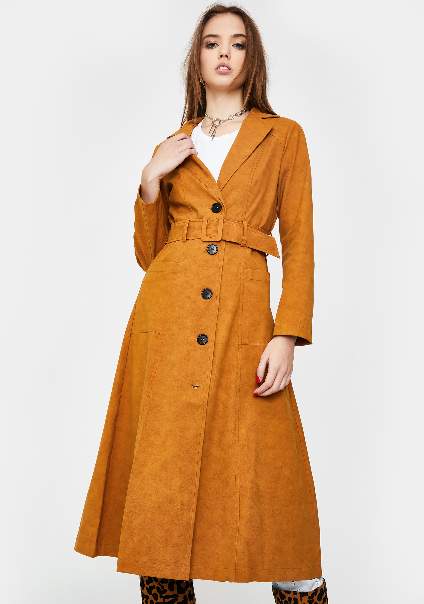 Honey Punch Cleo Trench Coat | Dolls Kill