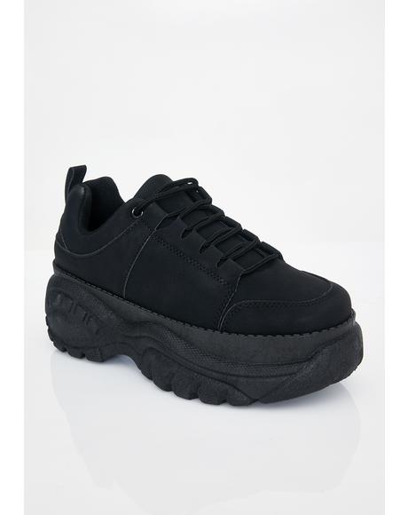 for the weekend platform sneakers