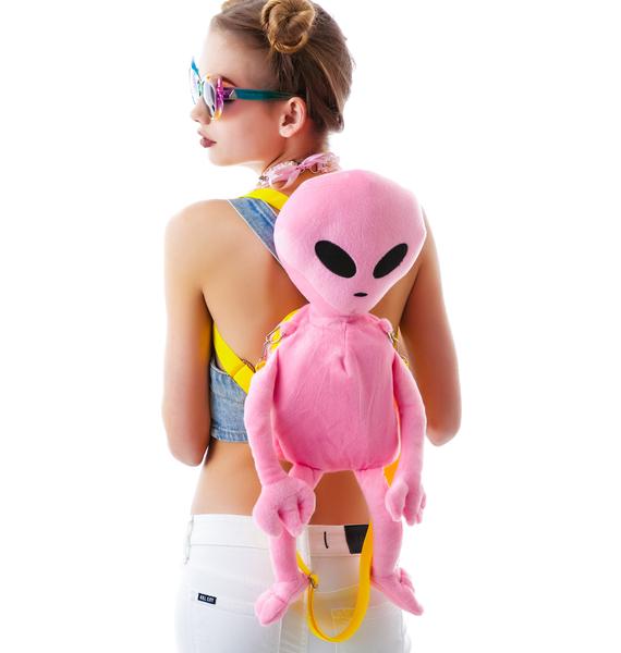 clear alien backpack