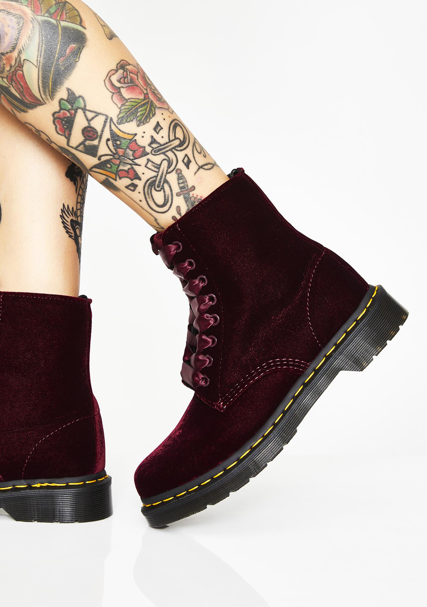 dr martens 1460 cherry red
