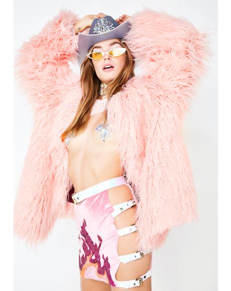 Twilight Sparkle Faux Fur Coat