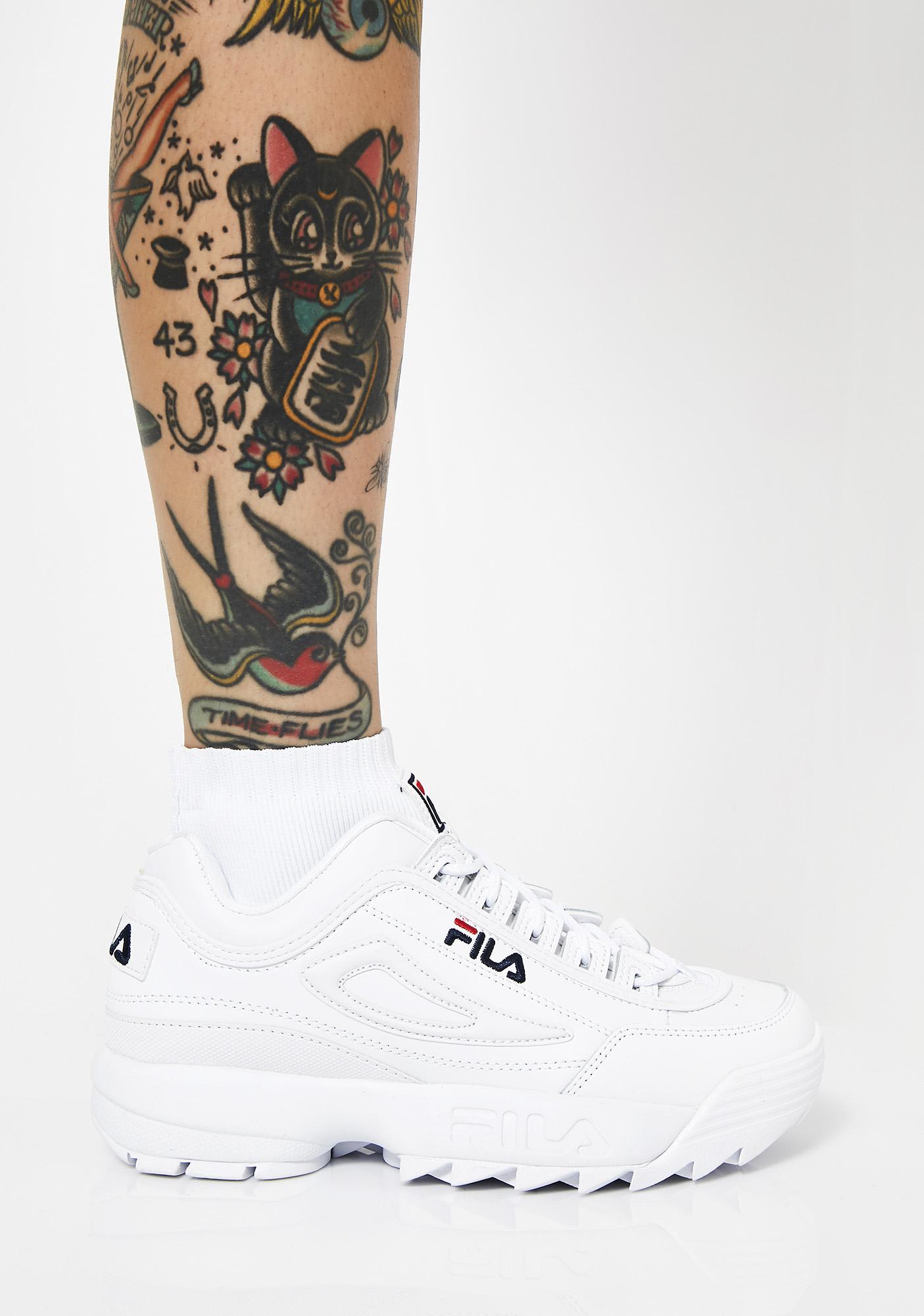 fila interation on feet