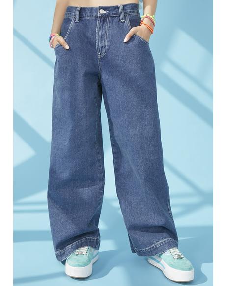 criminal damage jeans baggy