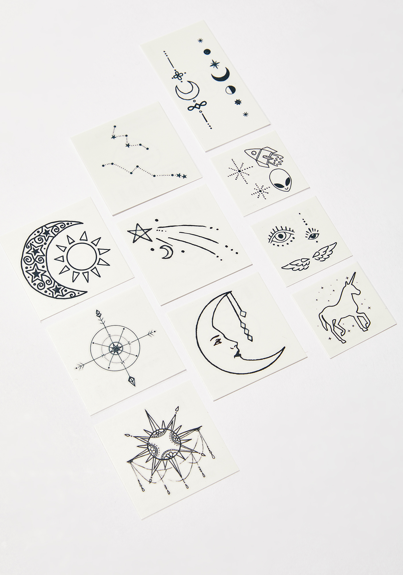 INKED by Dani The Cosmic Temporary Tattoo Pack Dolls Kill
