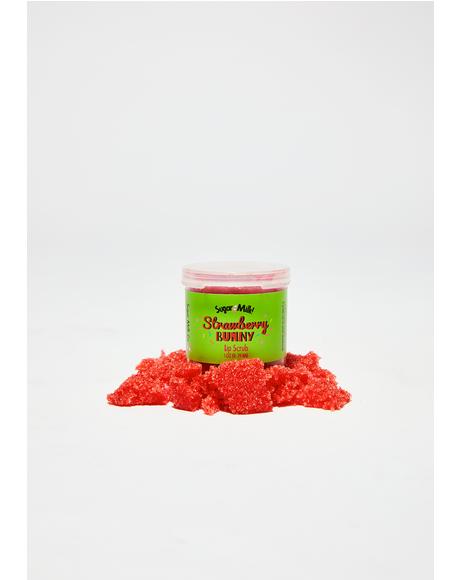 Strawberry Pink Bunny Lip Scrub