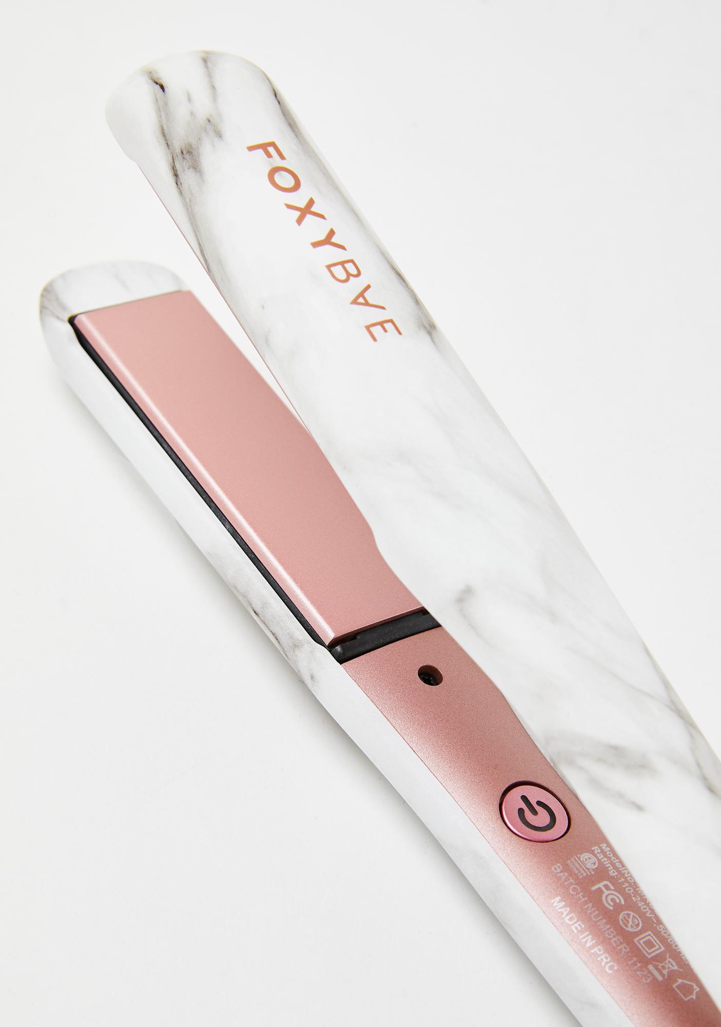 foxybae rose gold flat iron review