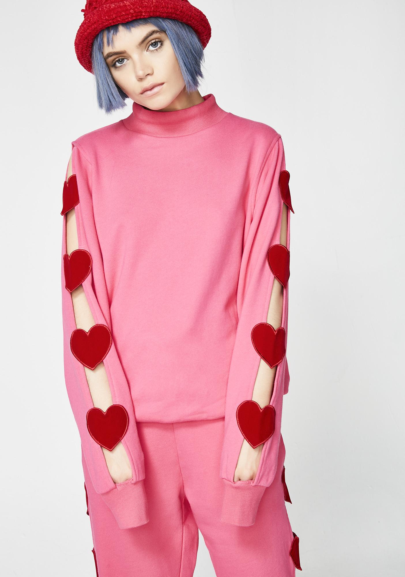 Lazy oaf clearance heart jumper