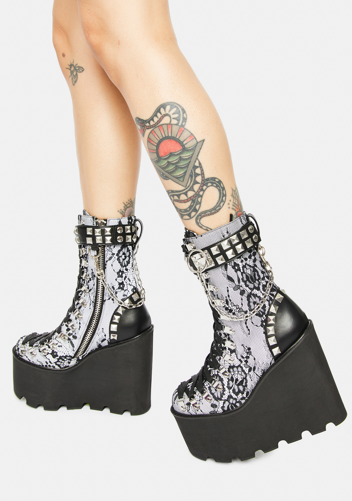 crazy platform boots