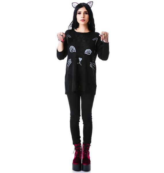 Cat's Meow Sweater Dolls Kill