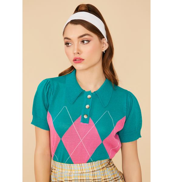 argyle retro shirts