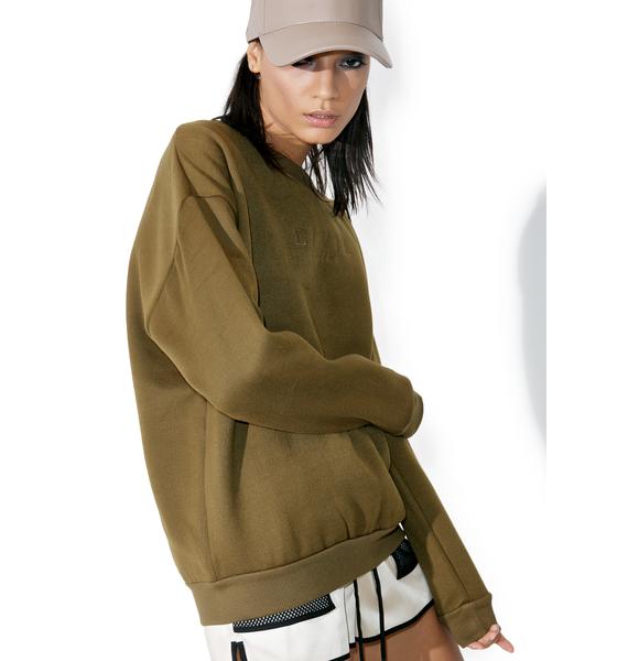 Civil Clothing Embroidered Crewneck Sweatshirt Dolls Kill