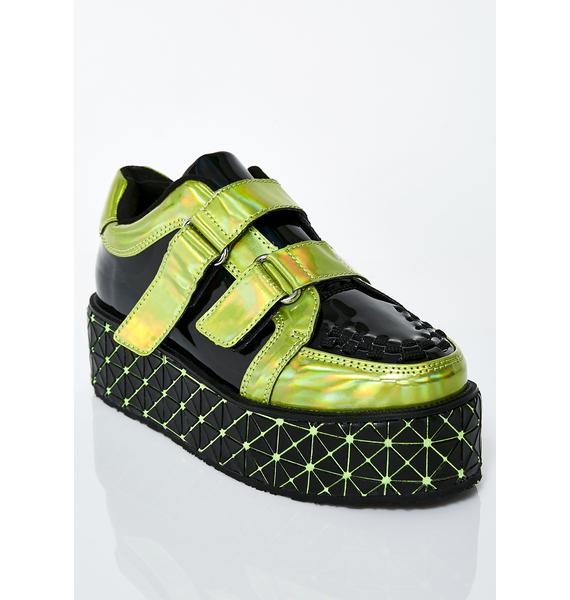 T.U.K. Neon Moon Roxx Mondo Creepers Dolls Kill