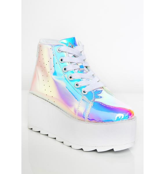 lala atlantis platform sneakers