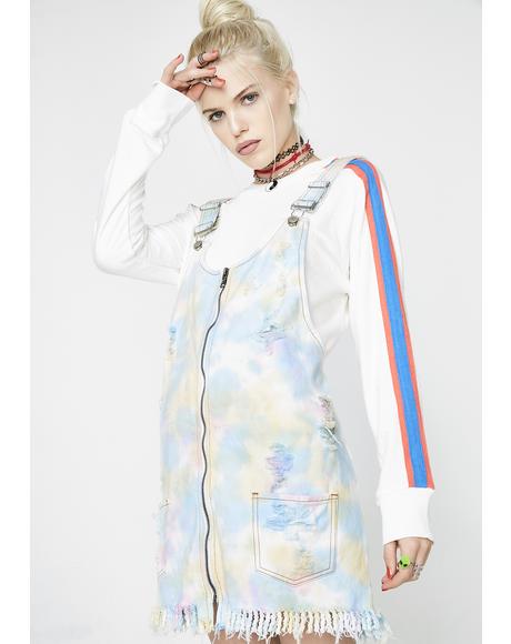 Rainbow Cookie Pinafore Dress