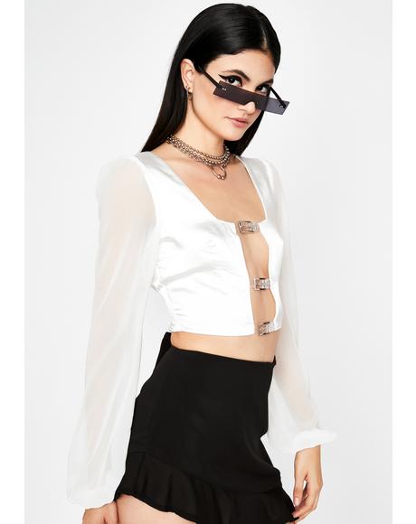 Runaway Hearts Buckle Top