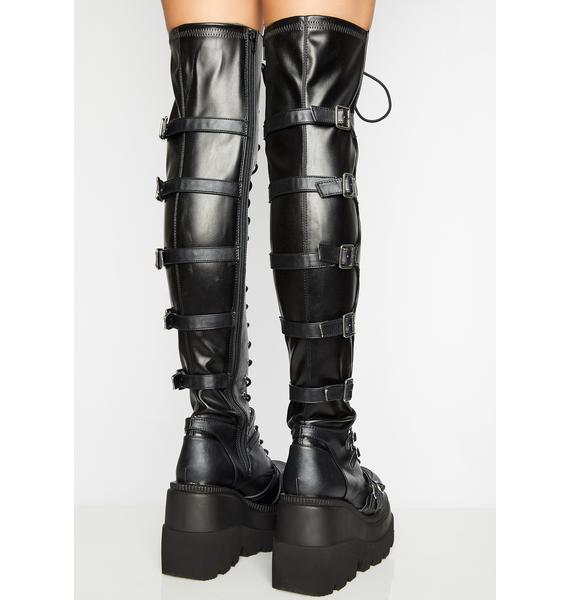 demonia earthshaker platform boots