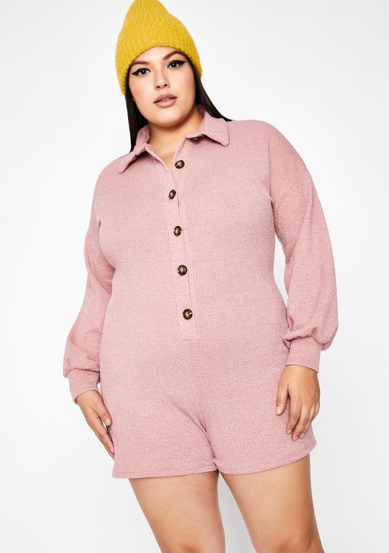 plus size sweater romper