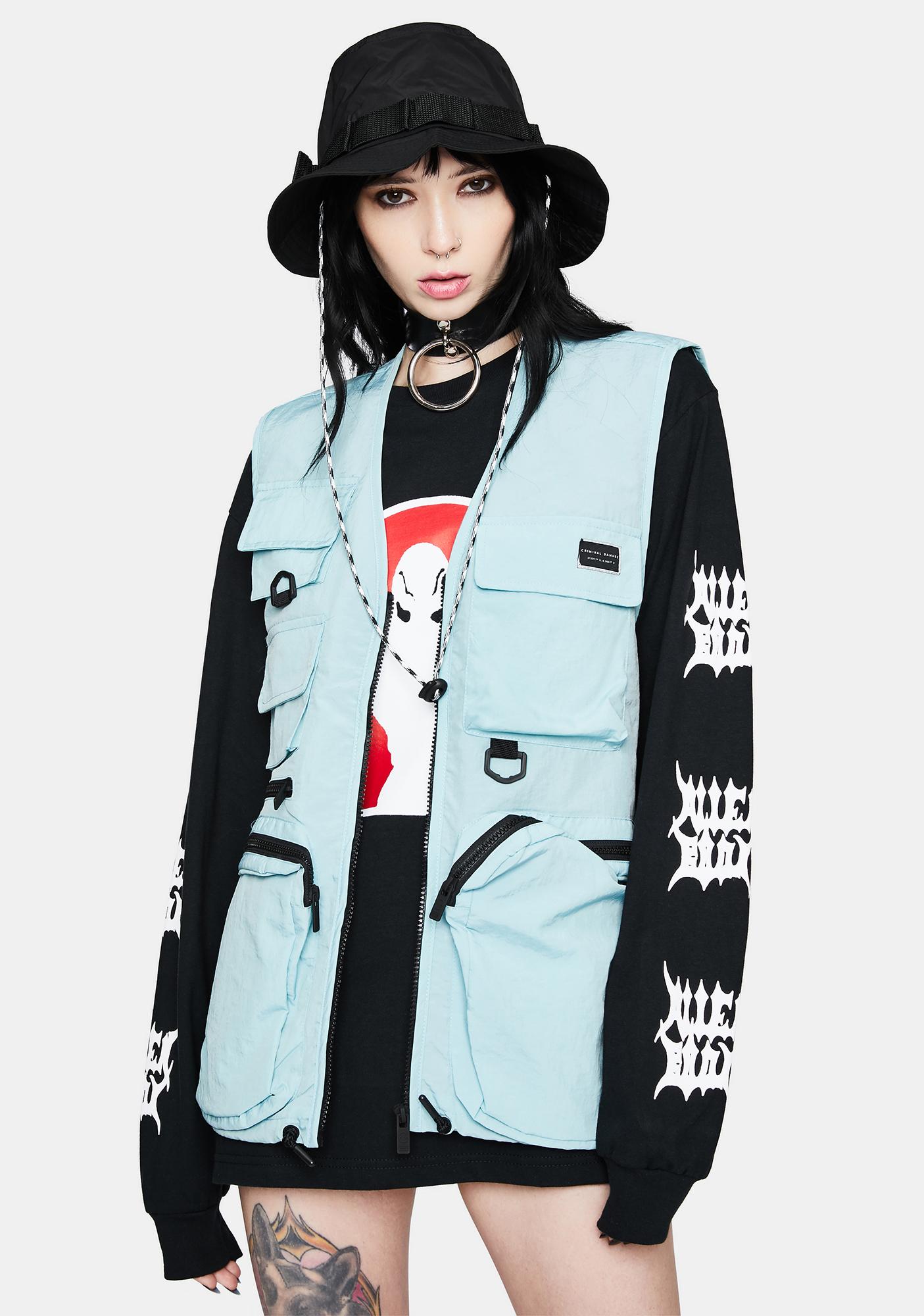 criminal damage utility nylon jogger