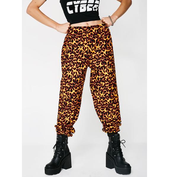 flame joggers womens