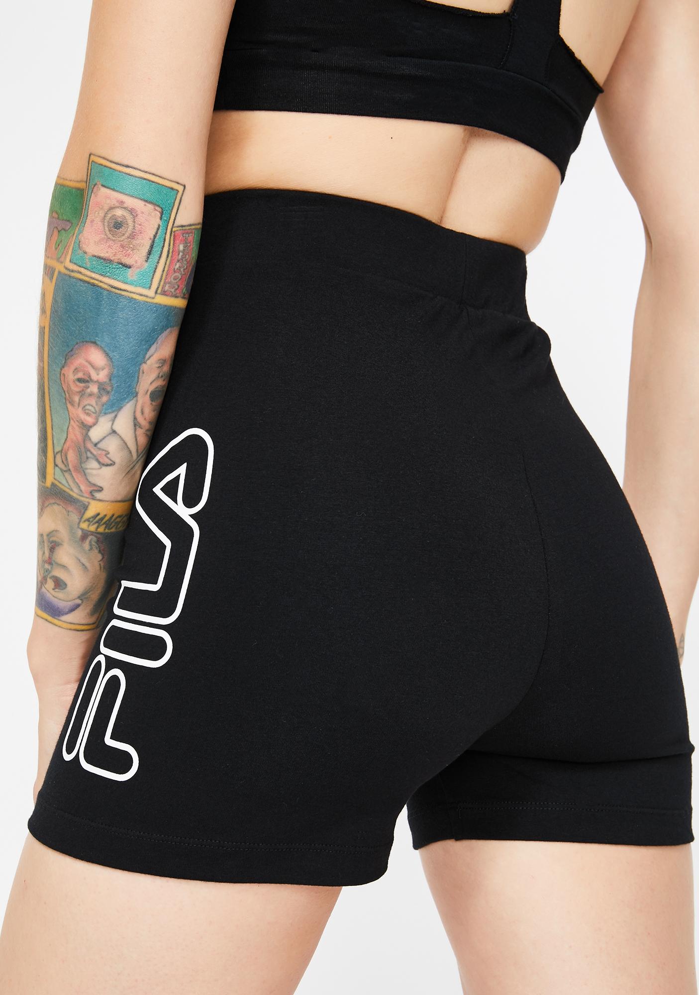 fila biker shorts