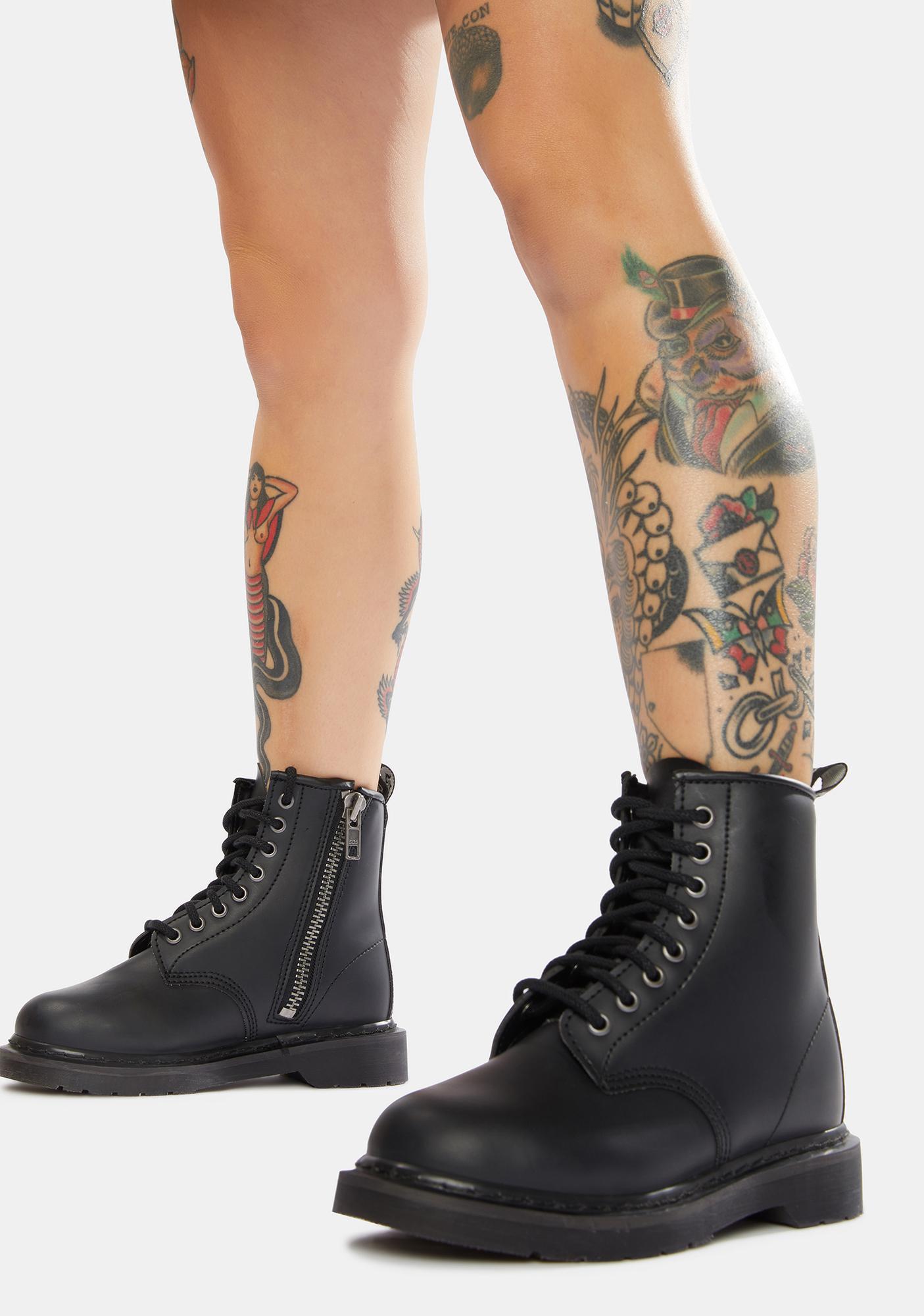 demonia combat boots