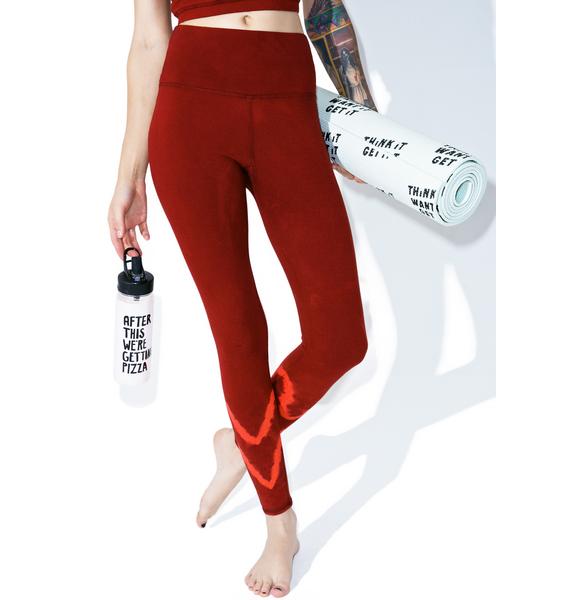 Electric & Rose Sunset Leggings Dolls Kill