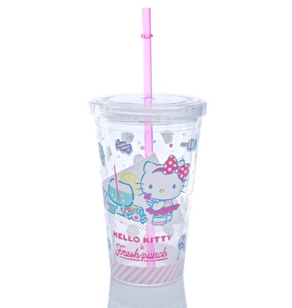 Sanrio Hello Kitty Fresh Punch Tumbler Dolls Kill