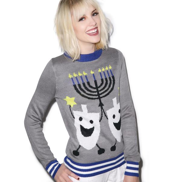 Tipsy Elves Hanukkah Sweater | Dolls Kill