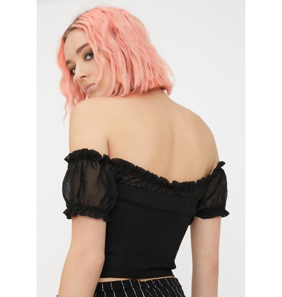 i am gia off the shoulder top